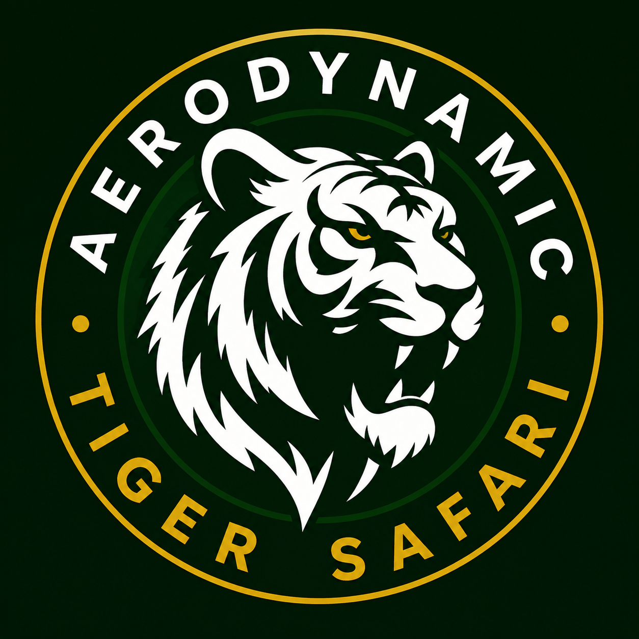 Aerodynamic Tiger Safari logo