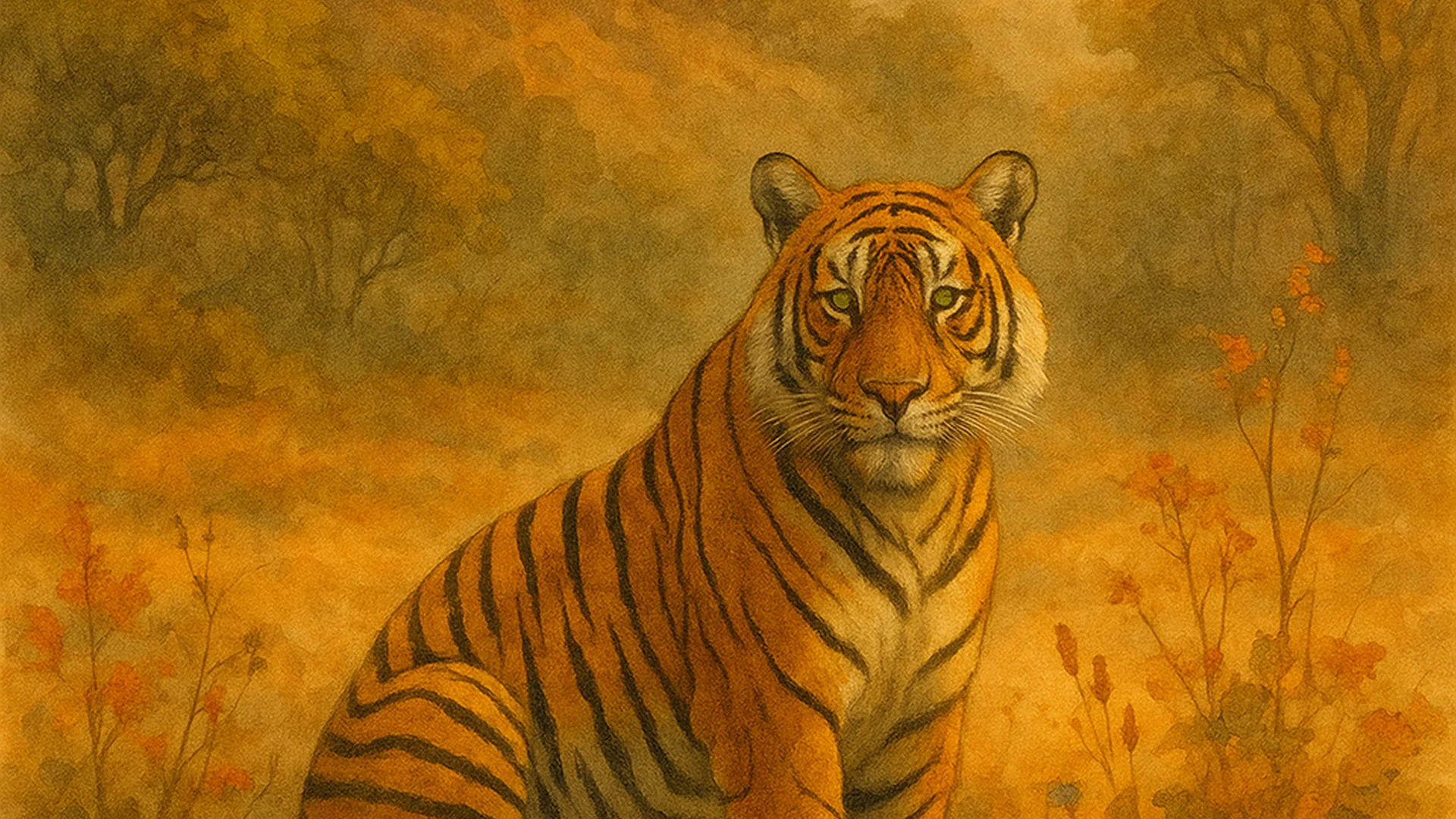 Royal Bengal Tiger close-up