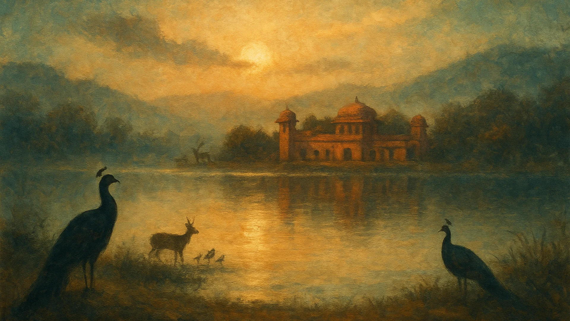 Jogi Mahal lake view